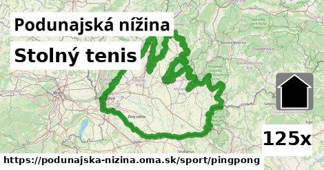 Stolný tenis, Podunajská nížina
