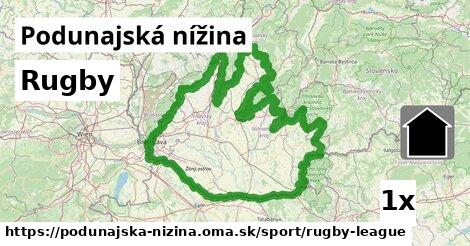 Rugby, Podunajská nížina