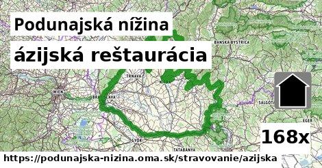 ázijská reštaurácia, Podunajská nížina