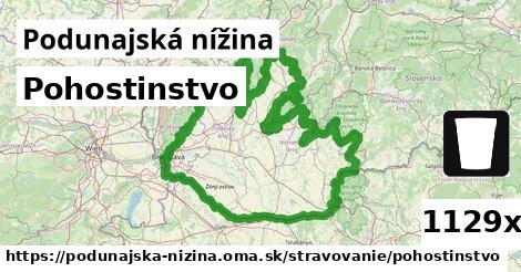 Pohostinstvo, Podunajská nížina