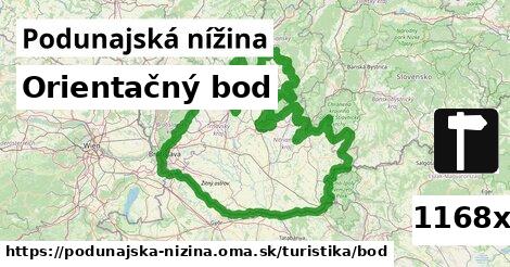 Orientačný bod, Podunajská nížina