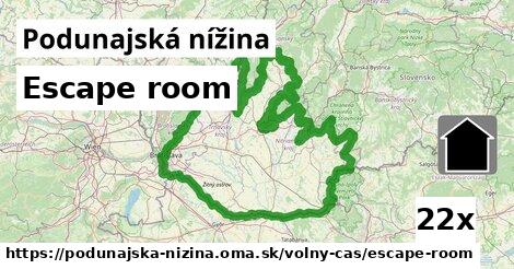 Escape room, Podunajská nížina