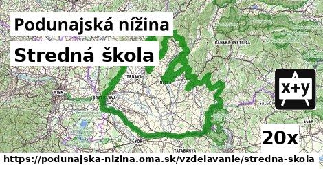 Stredná škola, Podunajská nížina