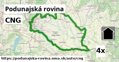 CNG v Podunajská rovina