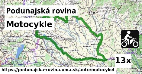 Motocykle, Podunajská rovina