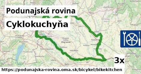 Cyklokuchyňa, Podunajská rovina