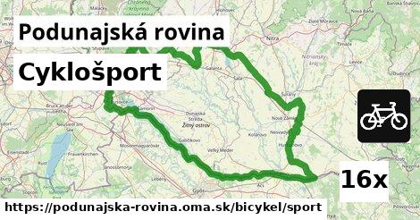 Cyklošport, Podunajská rovina