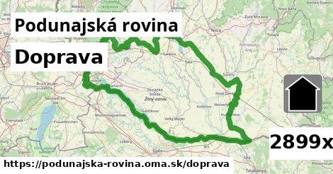 doprava v Podunajská rovina