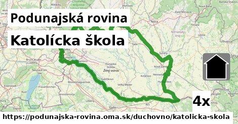 Katolícka škola, Podunajská rovina