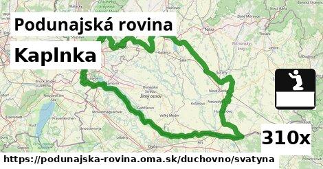 Kaplnka, Podunajská rovina