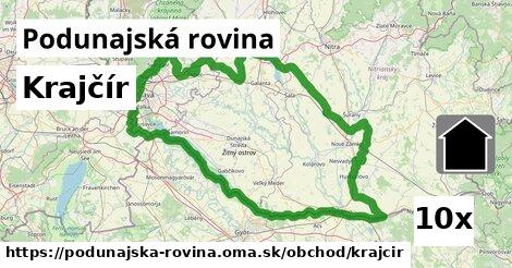 Krajčír, Podunajská rovina