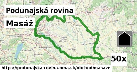 Masáž, Podunajská rovina