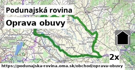 Oprava obuvy, Podunajská rovina
