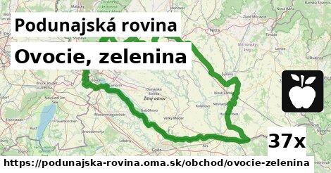 Ovocie, zelenina, Podunajská rovina