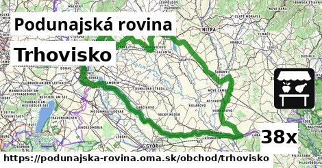 Trhovisko, Podunajská rovina