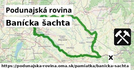 Banícka šachta, Podunajská rovina