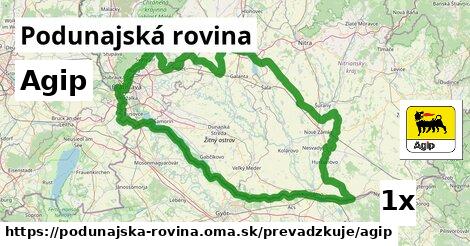 Agip, Podunajská rovina