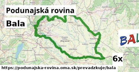 Bala, Podunajská rovina