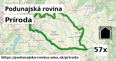 príroda v Podunajská rovina