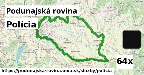 Polícia, Podunajská rovina