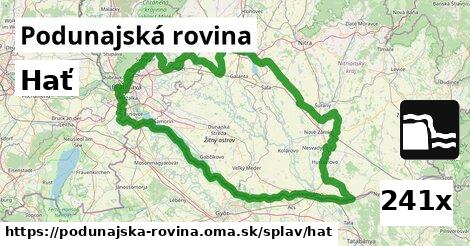 Hať, Podunajská rovina