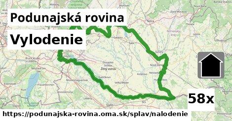 Vylodenie, Podunajská rovina