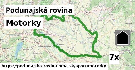 Motorky, Podunajská rovina