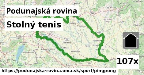 Stolný tenis, Podunajská rovina