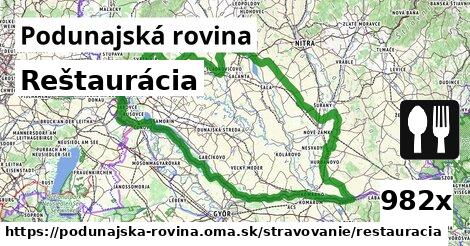 Reštaurácia, Podunajská rovina