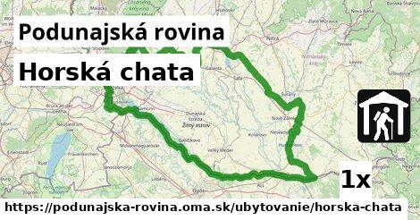 Horská chata, Podunajská rovina