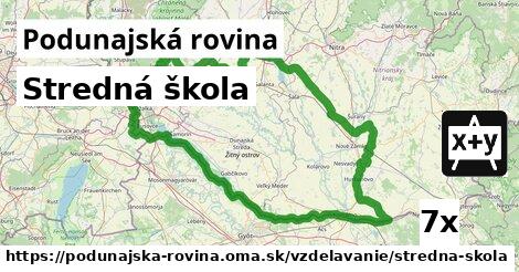 Stredná škola, Podunajská rovina