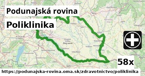 Poliklinika, Podunajská rovina