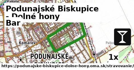 Bar, Podunajské Biskupice - Dolné hony