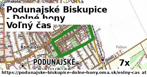 voľný čas v Podunajské Biskupice - Dolné hony