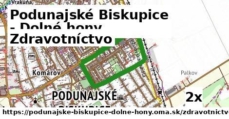 zdravotníctvo v Podunajské Biskupice - Dolné hony