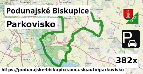 Parkovisko, Podunajské Biskupice