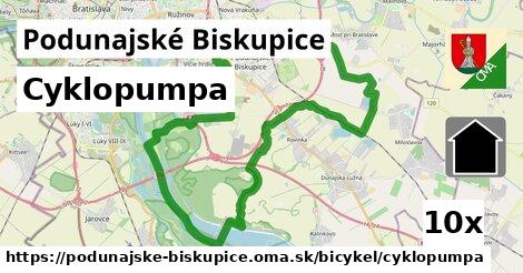 Cyklopumpa, Podunajské Biskupice