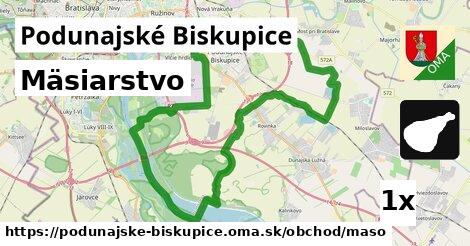 Mäsiarstvo, Podunajské Biskupice