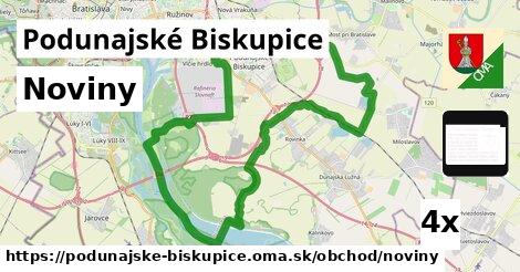 Noviny, Podunajské Biskupice