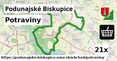 Potraviny, Podunajské Biskupice