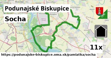 Socha, Podunajské Biskupice