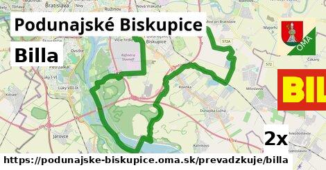 Billa, Podunajské Biskupice