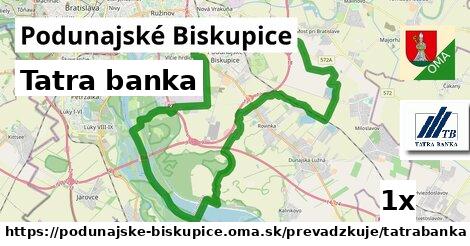 Tatra banka, Podunajské Biskupice