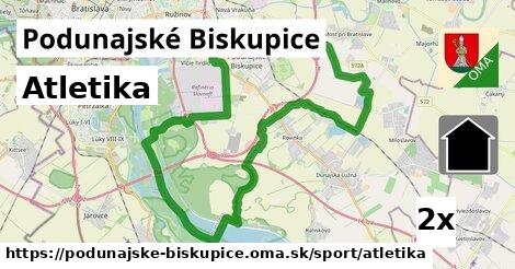 Atletika, Podunajské Biskupice