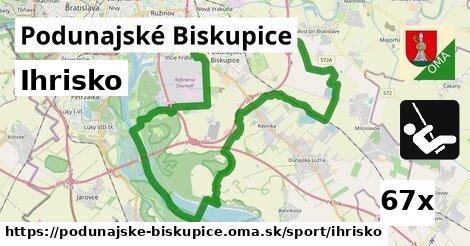 Ihrisko, Podunajské Biskupice