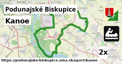 Kanoe, Podunajské Biskupice