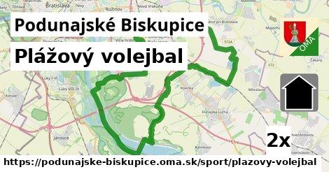 Plážový volejbal, Podunajské Biskupice