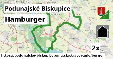 Hamburger, Podunajské Biskupice