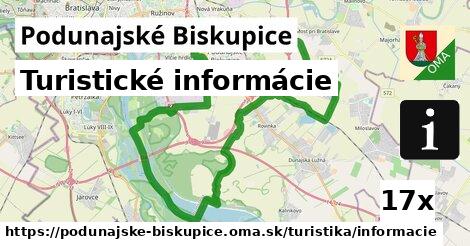 Turistické informácie, Podunajské Biskupice