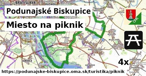 Miesto na piknik, Podunajské Biskupice